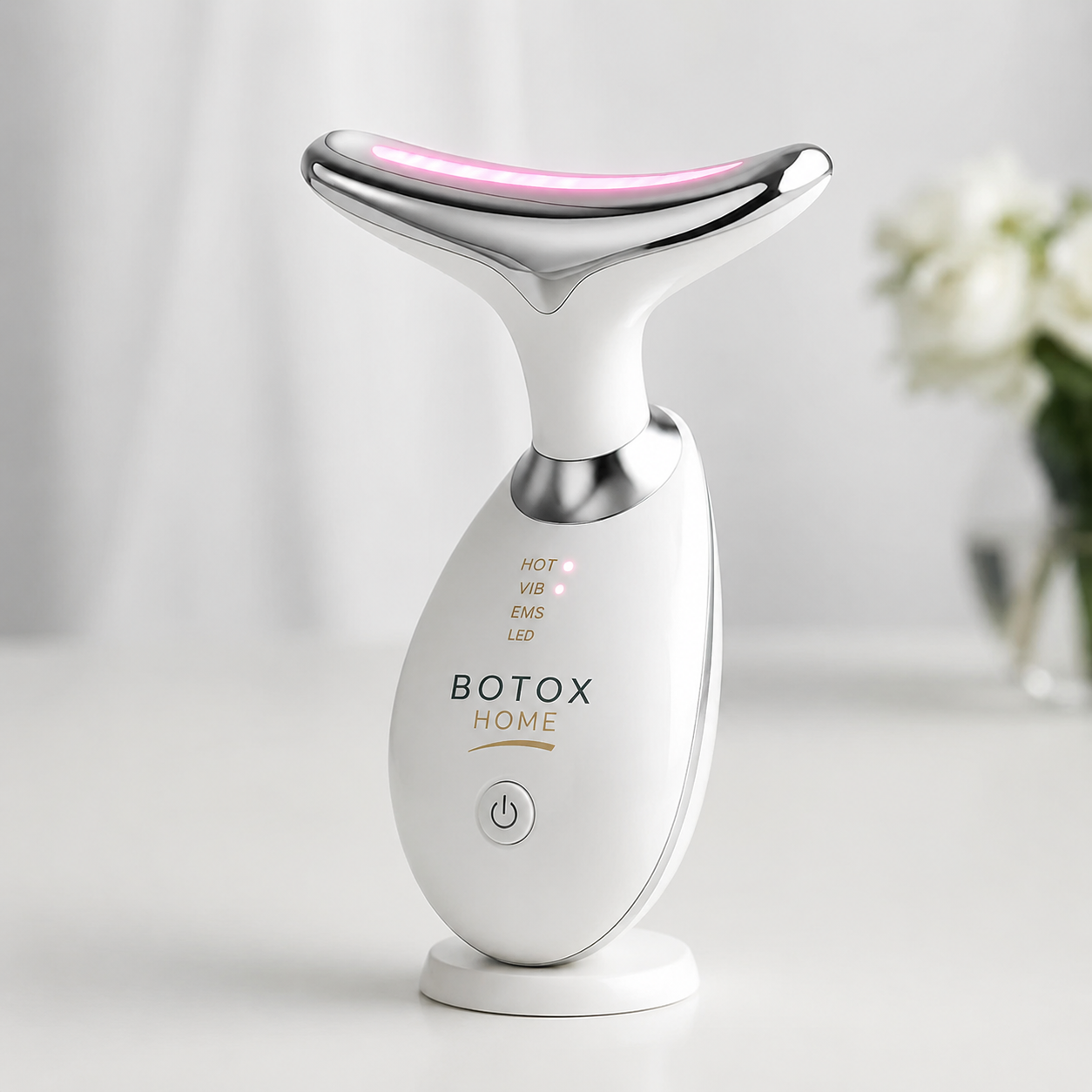 Massageador Rejuvenescedor Facial BotoxHome - Tratamento Com Luz Led