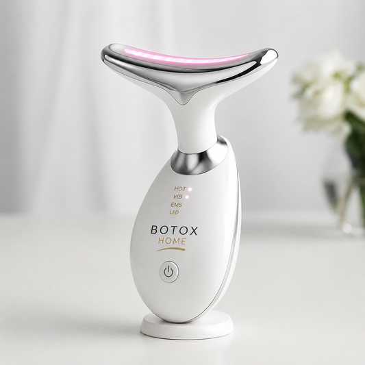 Massageador Rejuvenescedor Facial BotoxHome - Tratamento Com Luz Led